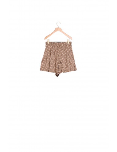 SHORT Marron / Noir ou a consommer sur place