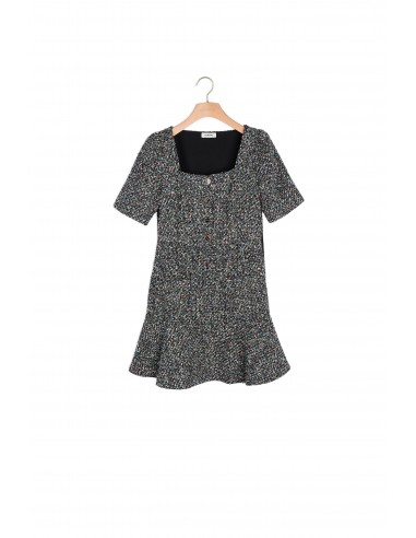 Robe courte en tweed 50-70% off 