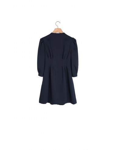 Robe courte à manches 3/4 de pas cher